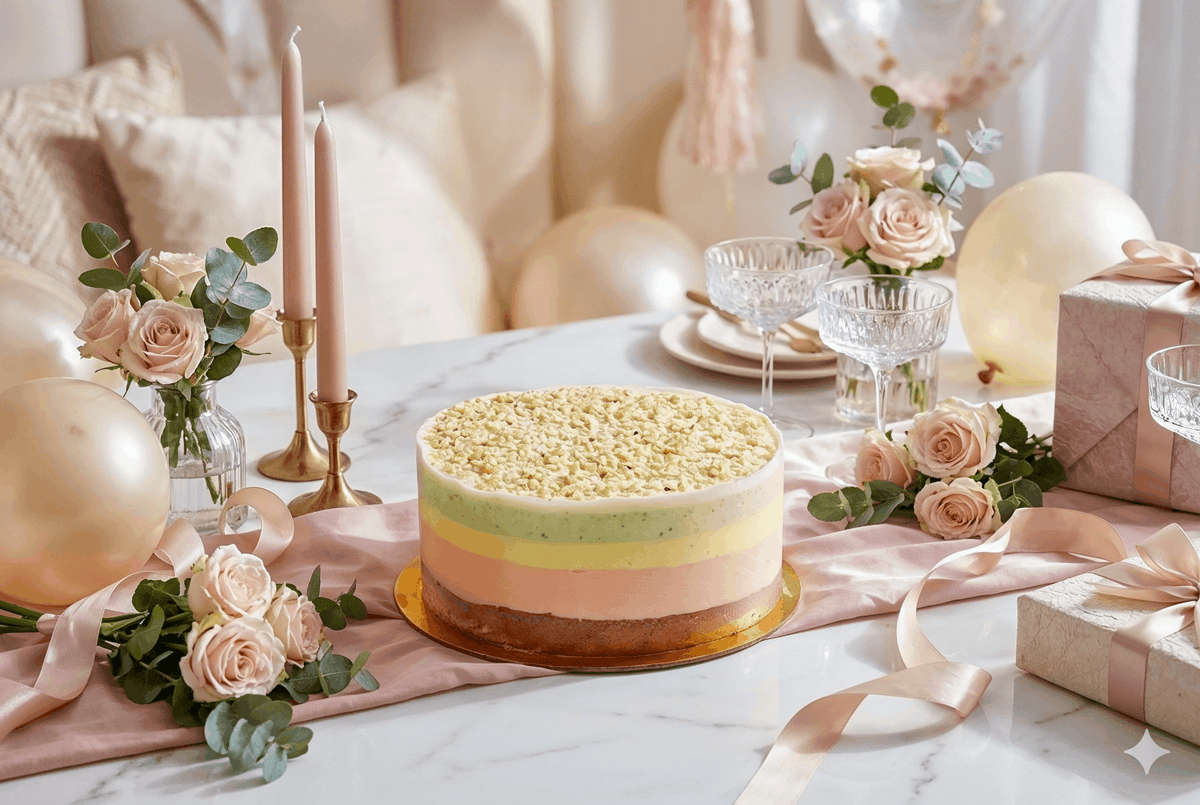Cassata Ice Cream Cake
