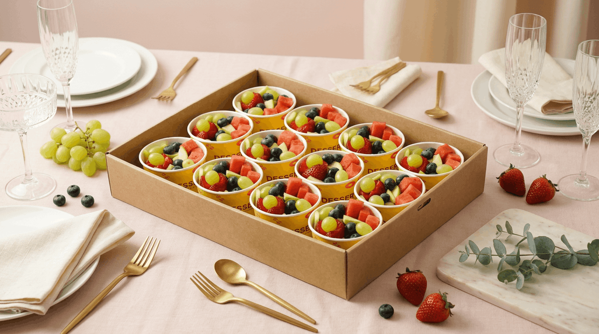 Seasonal Fruit Salad Pots